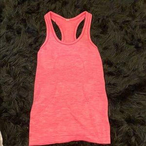 Pink tank top